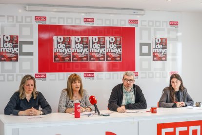 Olga Ortega, Sara Gil, Rubén Velasco y Natalia San Emeterio.