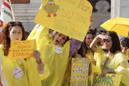 CCOO convoca una concentración con motivo de la huelga del profesorado del ciclo de educación infantil de 0 a 3 años.