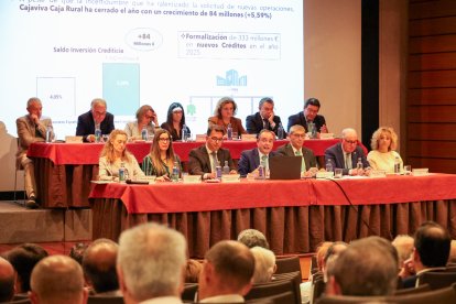Imagen  de la Asamblea General de Cajaviva Caja Rural.