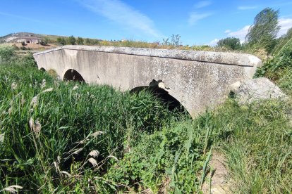 Imagen del puente de Santibáñez de Esgueva