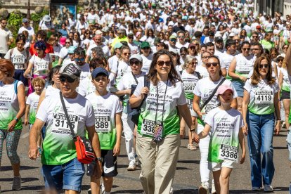 Marcha contra el Cáncer 2026 en Burgos.