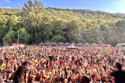 Imagen del festival benéfico 'Abejarock' de Béjar (Salamanca).