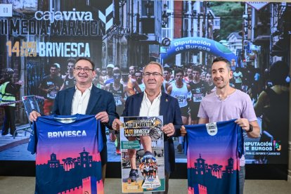 José Solas, Ángel Carretón y Sergio Elvira.