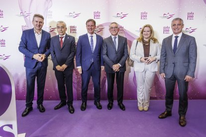 Javier Lacalle, Roberto Sáiz, Borja Suárez, Ginés Clemente, Cristina Ayala y Rafael Barbero.