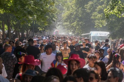 Miles de burgaleses se acercaron hasta la Quinta para disfrutar de la jira del Parral.