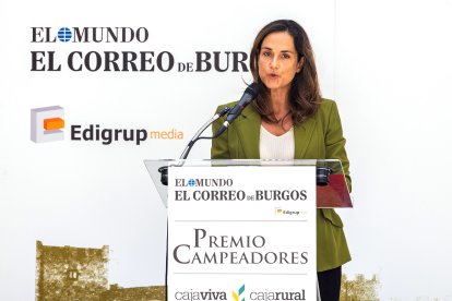 Adriana Ulibarri, en la segunda edición del Premio Campeadores.