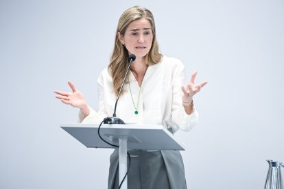 Archivo - La vicepresidenta tercera y ministra para la Transición Ecológica y el Reto Demográfico, Sara Aagesen, en una imagen de archivo.