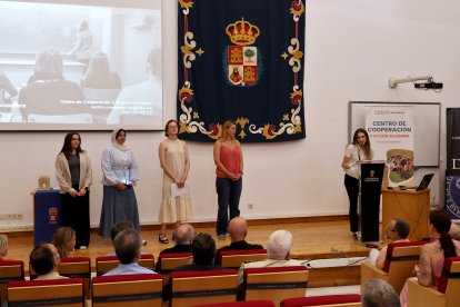Imagen del acto celebrado en la UBU.
