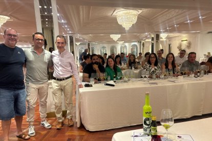 Enoduero en un momento de la cata
