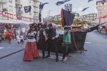 Imagen del mercado pirata de Medina de Pomar.