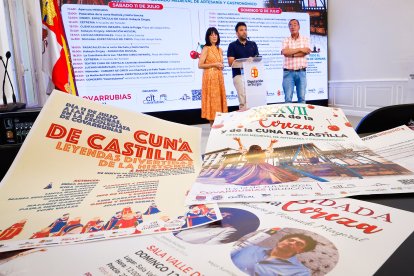 Presentación de la Fiesta de la Cereza y de la Cuna de Castilla de Covarrubias.