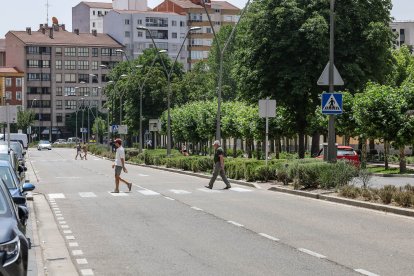 El accidente se produjo el pasado miércoles en la calle Santa Bárbara.