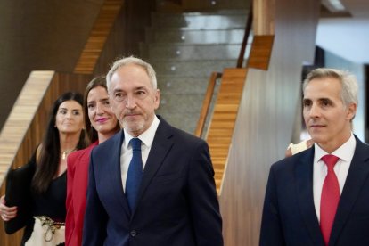 El consejero de Cultura, Turismo y Deporte, José Alberto Díaz Pico, presenta el programa de actuaciones que desarrollará su departamento en la XII legislatura.