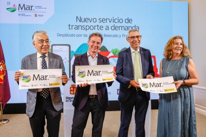 El comisionado para la Despoblación y la Ordenación del Territorio, Jesús Manuel Hurtado, acudió a la presentación de la iniciativa Movilidad en el Ámbito Rural (MÁR).