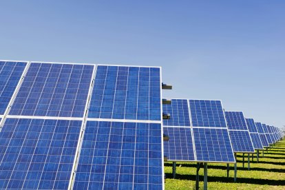 Imagen de placas solares.