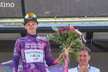 Oscar Onley es el nuevo líder de la Vuelta a Burgos.