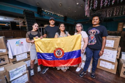 Recogida de alimentos y productos de primera necesidad desde Burgos con destino a Colombia.