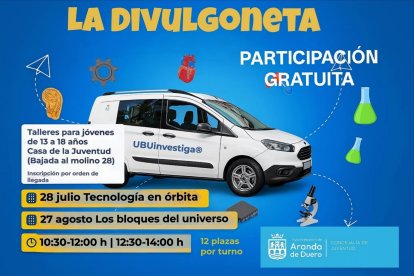 Cartel divulgoneta