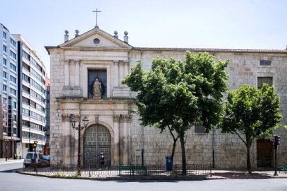 El Hospital de la Concepción, sede de la desaparecida Facultad de Medicina de Burgos en el siglo XIX.