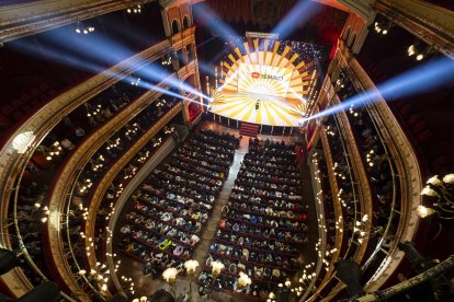 Archivo - El público sentado en las butacas del teatro, durante la gala de la 70ª edición de la Seminci en el Teatro Calderón, a 24 de octubre de 2025, en Valladolid, Castilla y León (España).