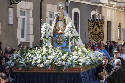 Imagen del paso que procesiona la cofradía de Nuestra Señora de la Virgen de la Alegría