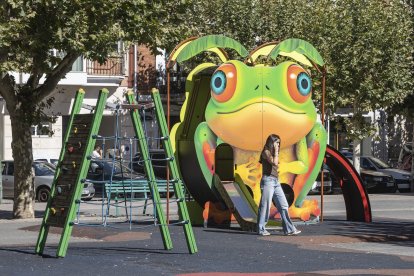 Parque renovado en Barrio Gimeno.