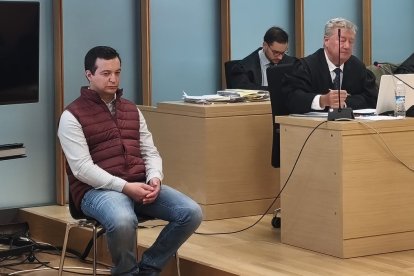 Javier Lázaro Hernando, en el juicio por la muerte de su suegro.