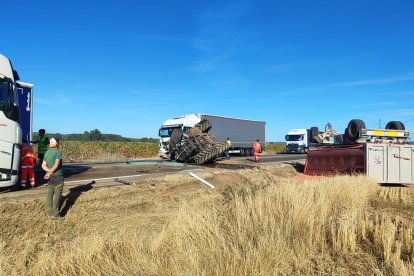 Nuevo accidente en la N-122