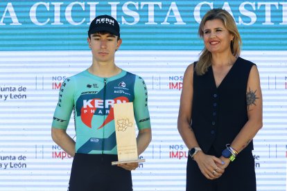 Gimeno fue el mejor castellano y leonés en la pasada Clásica Castilla y León.