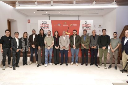El alcalde Jesús Julio Carnero presenta el XXII Concurso Nacional de Pinchos y Tapas ‘Ciudad de Valladolid’ y el X Campeonato Mundial de Tapas ‘Ciudad de Valladolid’.