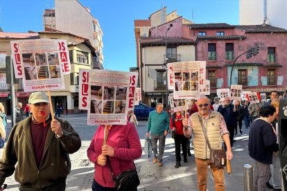 Manifestaicón vecinos del ARU Santa Catalina