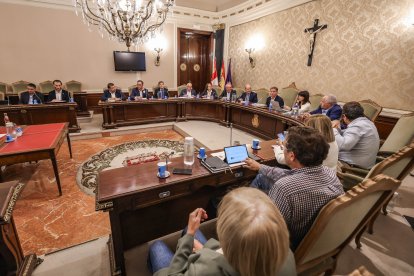 Debate sobre el Estado de la Provincia en la Diputación de Burgos.