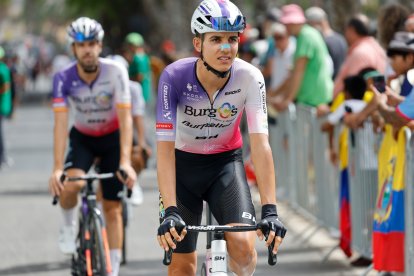 José Luis Faura completó su segunda Vuelta a España peleando las escapadas.