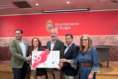 Un momento de la presentación de los finalistas al premio Joven Empresario.