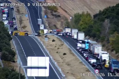Imagen del lugar del accidente.