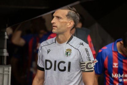 Grego Sierra cumple su sexta temporada en el Burgos CF.