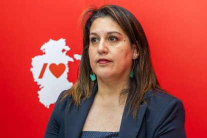 Estrella Paredes, procuradora del PSOE por Burgos.