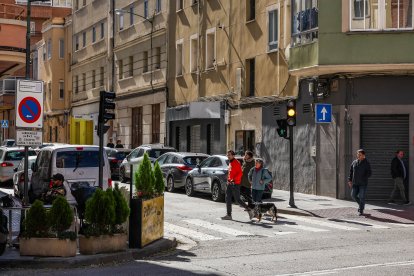 Encuentro entre las calles San Pedro y San Felices y San Isidro.