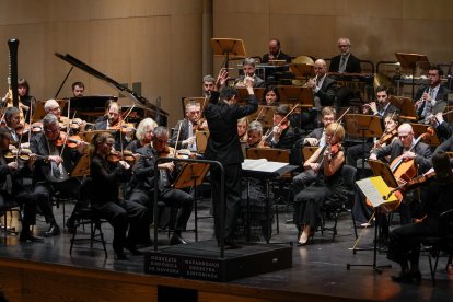 Imagen de la Filarmónica en un concierto