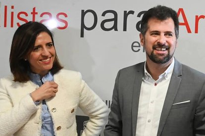 Esther Peña  y Luis Tudanca
