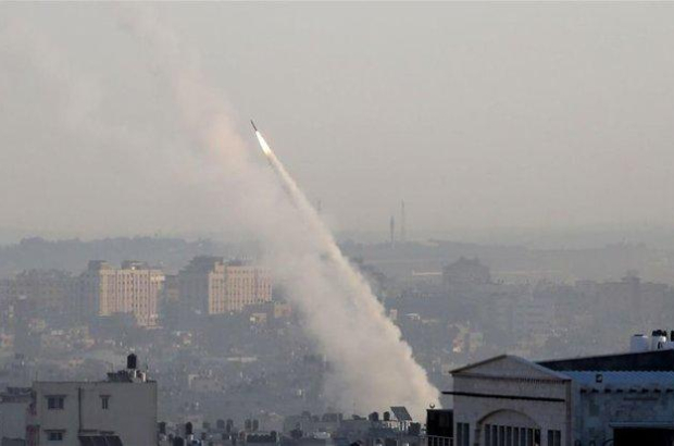 Misiles lanzados en la Franja de Gaza.-EUROPA PRESS