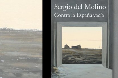 Portada de 'Contra la España vacía', con la pintura 'La huída' de Alberto Pina.