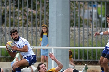 Imagen del último encuentro de la temporada en San Amaro.