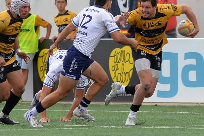 Imagen del último encuentro de la temporada en San Amaro.