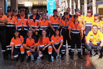 Protección Civil Aranda cuenta a día de hoy con 33 voluntarios