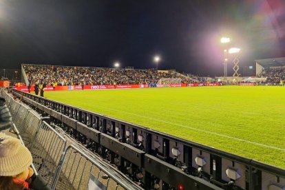 Pese a ser un club modesto, la Arandina estuvo a la altura