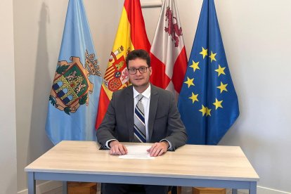 El alcalde de Aranda, Antonio Linaje