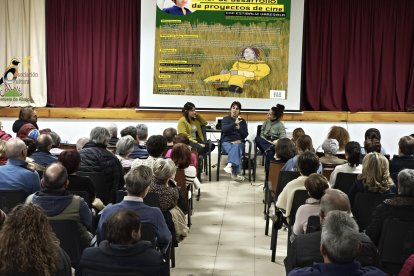 Imagen de uno de los talleres de cine que también organizan en Cilleruelo