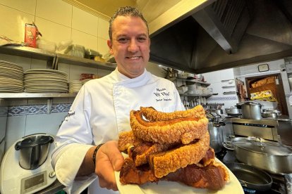 Javier Izquierdo es el chef de El Viso en Gumiel de Mercado