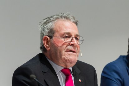 Francisco del Amo presidente Hermandad Donantes Sangre.